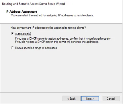 RRAS — select network interface