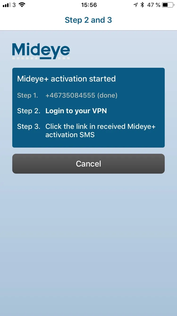Cisco AnyConnect VPN login screen showing username and password fields for MFA authentication
