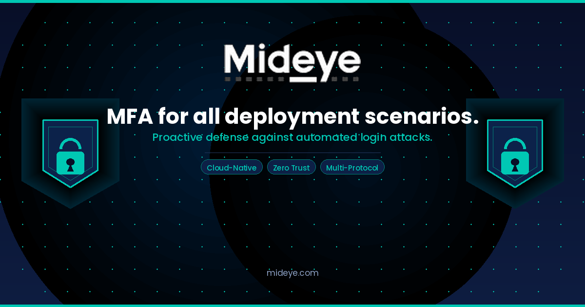 Enterprise MFA & Threat Intel — Mideye Authentication